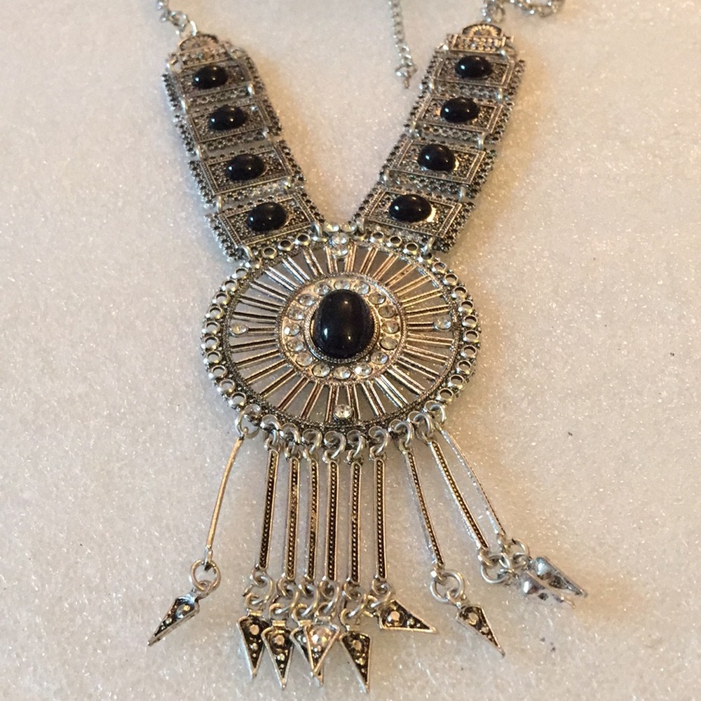 Boho long necklace